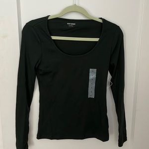NWT old navy scoop neck long sleeve